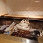 銀座 しのはら - 炭火で焼いてます