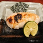 銀座 しのはら - トラフグの焼き白子