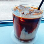 カフェ ローブ - アイス黒糖ラテ