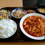 中華料理　美味香 - 麻婆豆腐定食（税込700円）