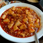 中華料理　美味香 - 麻婆豆腐アップ