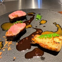 中土 - イベリコ豚ベジョータと八女の筍の炭火焼き　