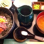 悠然 - 鰯の三種叩き丼 ひつまぶし風 ¥820