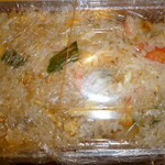 レストランマルゴー - ココからの写真は、別の日に晩ご飯用にテイクアウトした分です～＾＾海老ピラフ頂いちゃった♪