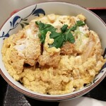 やりうどん - カツ丼のアップ！(2020年４月)