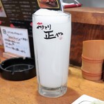 やきとり 正や - カルピスチューハイ