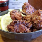 やきとり 正や - もも肉和風唐揚げ３個