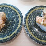 はま寿司 - 炙りとろサーモン100円x２皿