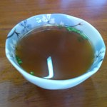 金龍 - ヤキメシに付いてくるスープ