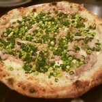 ナポリピッツァ Pizzeria la Rossa - 豚と青ネギのジャポネーゼ　1,580円