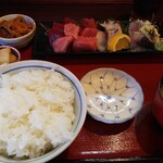 みそかつのかつ匠 - 本日の刺身定食