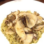 ほうば - アワビ、大きい！リゾットの食感のお米もナイス！