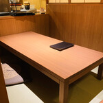 八十八 - 小上がりのお座敷からも厨房の臨場感を味わえる！