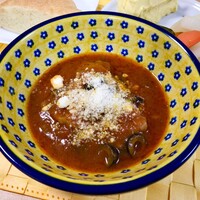 セルサルサーレ - カチャトーラ（信玄鶏のトマト煮込み）＆ピクルスとスモークマッシュポテト