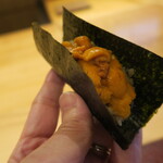 銀座いち分 - 函館雲丹　手巻き