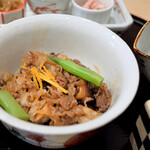 Senju - 主菜 牛肉のしぐれ煮