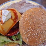 Cafe&Hamburger Ra-maru - 2020年4月　下田バーガー（金目鯛）　1100円