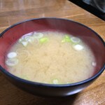 食事処 館 - みそ汁