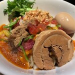 まぜそば専門店 シン・アジト - 特製ピザソバ