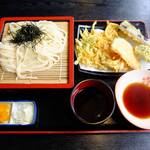 いせ福 - 細打麺と天ぷら4種