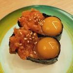 すし江戸 - サーモンユッケ