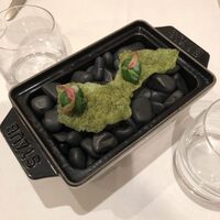 レザンファン ギャテ - 昆布森産カキとセロリ