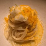 ドンブラボー - 「とろろ」のパスタ