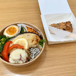 カフェ ユキリ - おまかせLunchBox+ミニおやつset(\1,200)