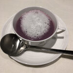 レジーナリゾート軽井沢 御影用水 - 紫芋のポタージュ