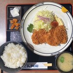 とん兵衛 - ヒレカツ定食