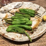 鳥茂 - ししとう焼き