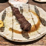 鳥茂 - 黒豚バラ 山椒