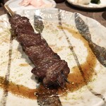 鳥茂 - 黒豚バラ 山椒