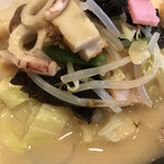 長崎ちゃんぽん・皿うどん 球磨 - 太麺チャンポン（アップ）
