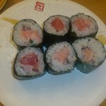 回転寿司　喜楽 - とろ鉄火巻