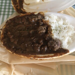 馬焼肉酒場　馬太郎 - ＊ 馬スジカレー　350円
