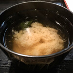 Gion Tempura Tenshuu - 味噌汁