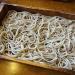蕎麦処 若佐 - 「天板」1200円は細打ちにて♪