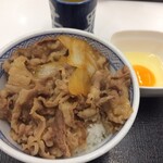 Yoshinoya - 牛丼並盛＋生玉子