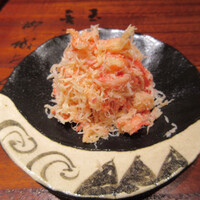 酒事と飯事 黄瀬戸 - ずわい蟹アボカドレモンソース和え