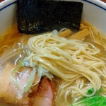 麺処 びぎ屋 - 麺の感じ