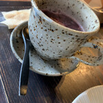 cafe 風楽里 - ﾜﾀｼのブルーベリー茶