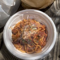 ブルーキッチン 堺筋本町店 - 特製赤ミートソースパスタ