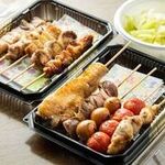 Honkaku Yakitori Daimi U Hete - 定番焼鳥１０本盛り