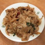 嘉苑 本店 - 豚肉の炒め物