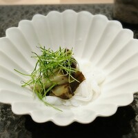 すし昇 - 新潟鮑、のれそれ