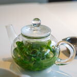 レストラン オオツ - 2020.4 フレッシュハーブティー（レモングラス、レモンバーム、ミント）