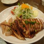 だるまさん - イカの丸焼き