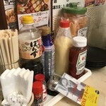 居酒屋 それゆけ!鶏ヤロー! - 卓上の調味料(2020.3.7)