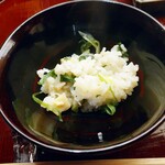 懐石料理 桝田 - 帆立ご飯